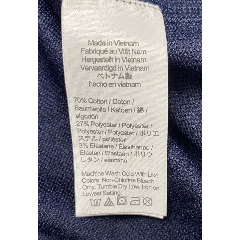 J Crew Performance Nwt Half Zip Pullover Navy Lon… - image 7